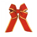 Canada Red Gold Trim Nylon Bow