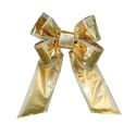 Gold Silver Trim Mylar Bow