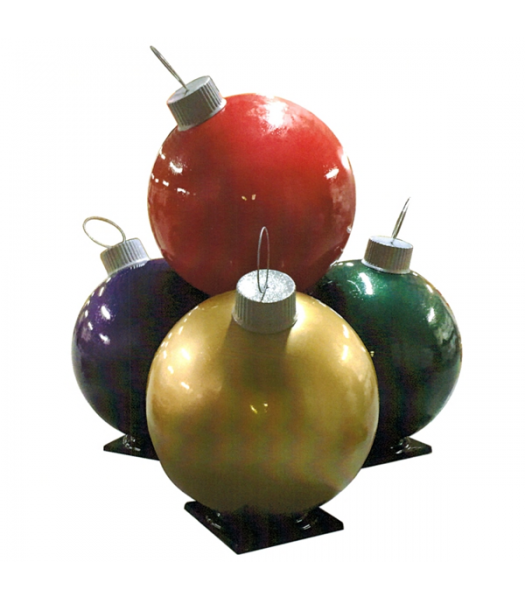 Ten Fiberglass Ornament Stack