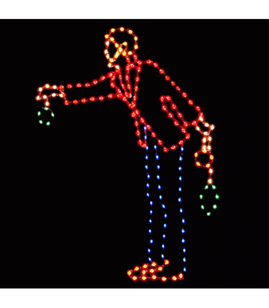 8' Victorian Man Tree Trimmer