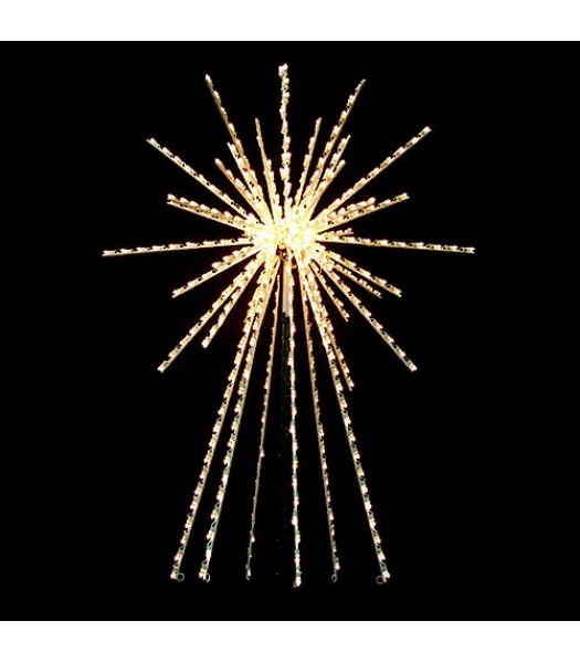 3D Royal Starburst Tree Topper All American Christmas Co