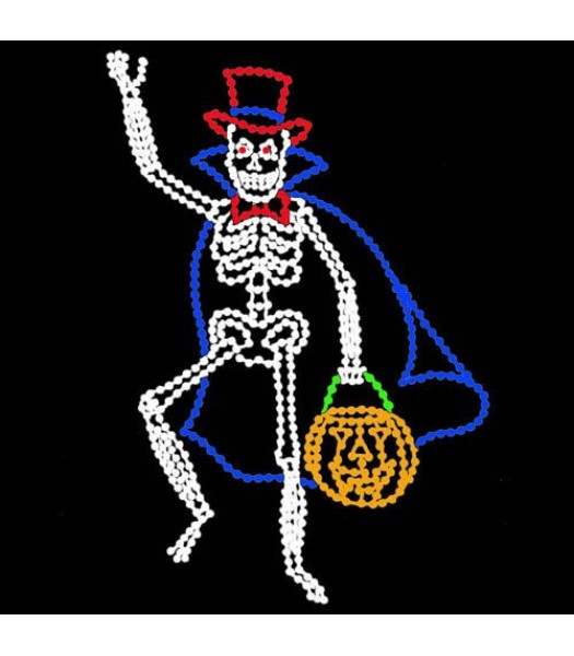 15' x 11' Animated Boo-Ga-Loo Skeleton