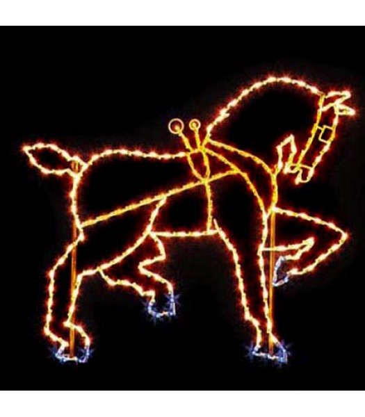 7' Horse - (Head Lowered)