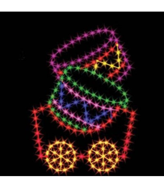 6' Silhouette Drum Car