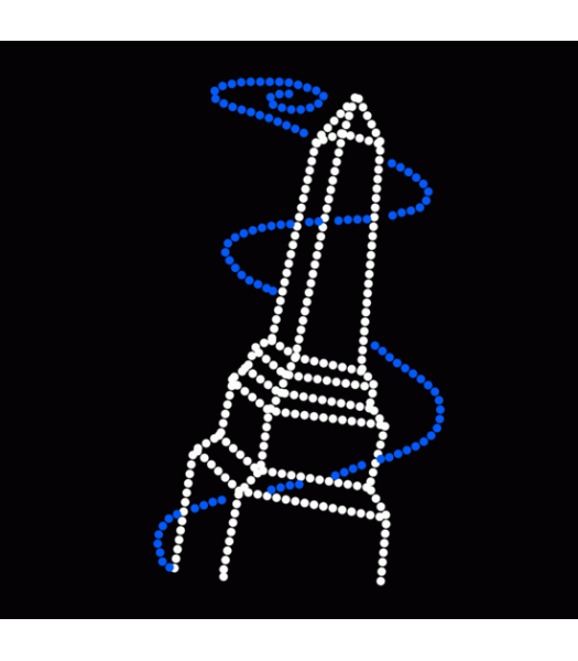 14' x 8'  Animated Boneyard Monument