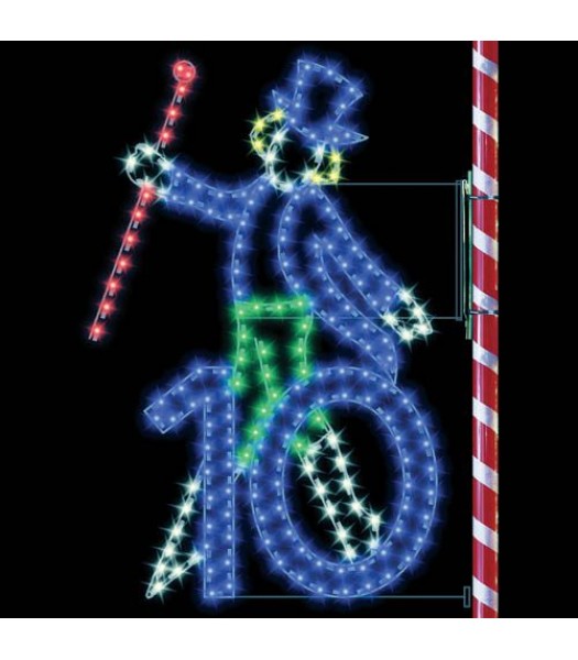 7' Ten Lords Leaping