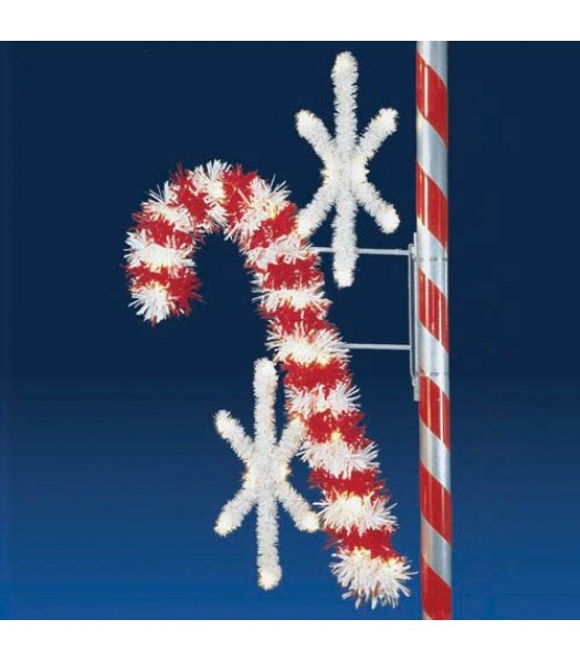 7 1/2' Starbright Candy Cane