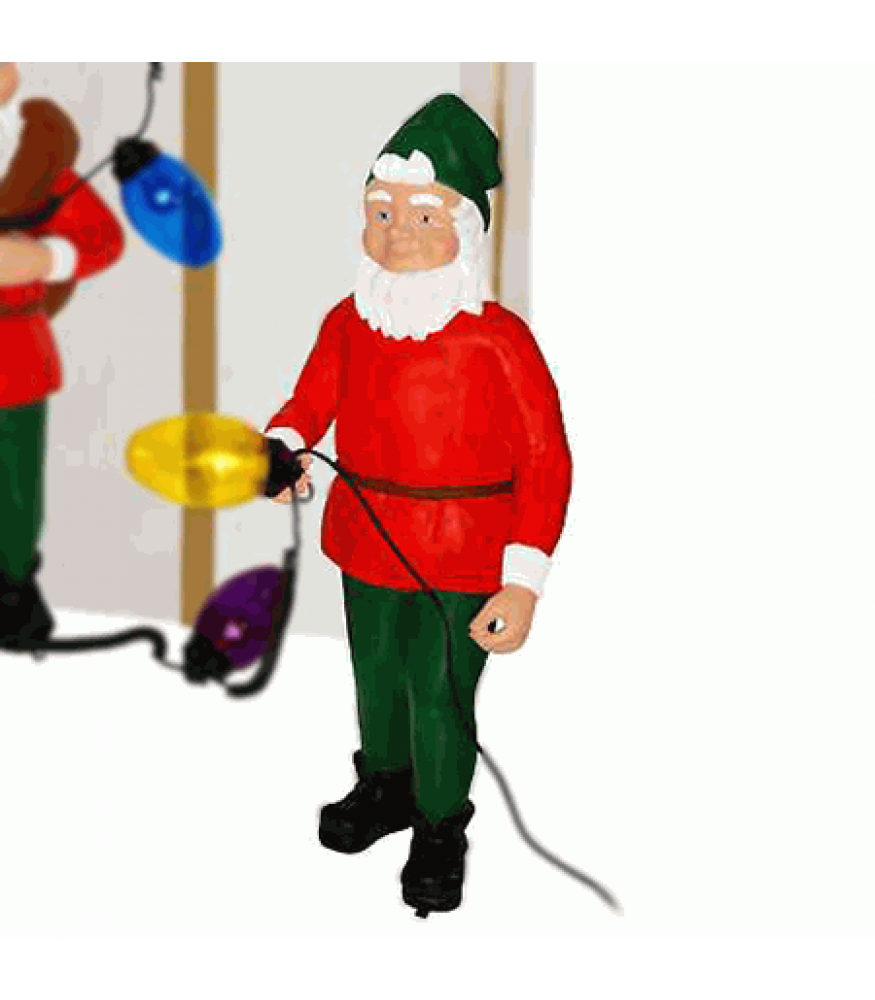 Fiberglass Standing Elf Statue All American Christmas Co