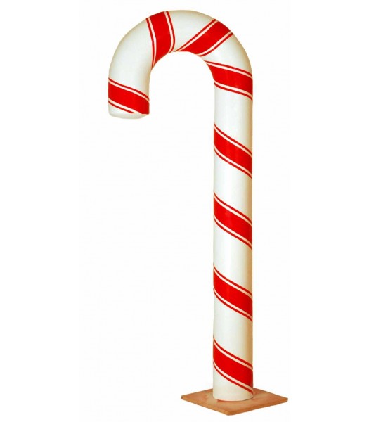 6' FIberglass Candy Cane