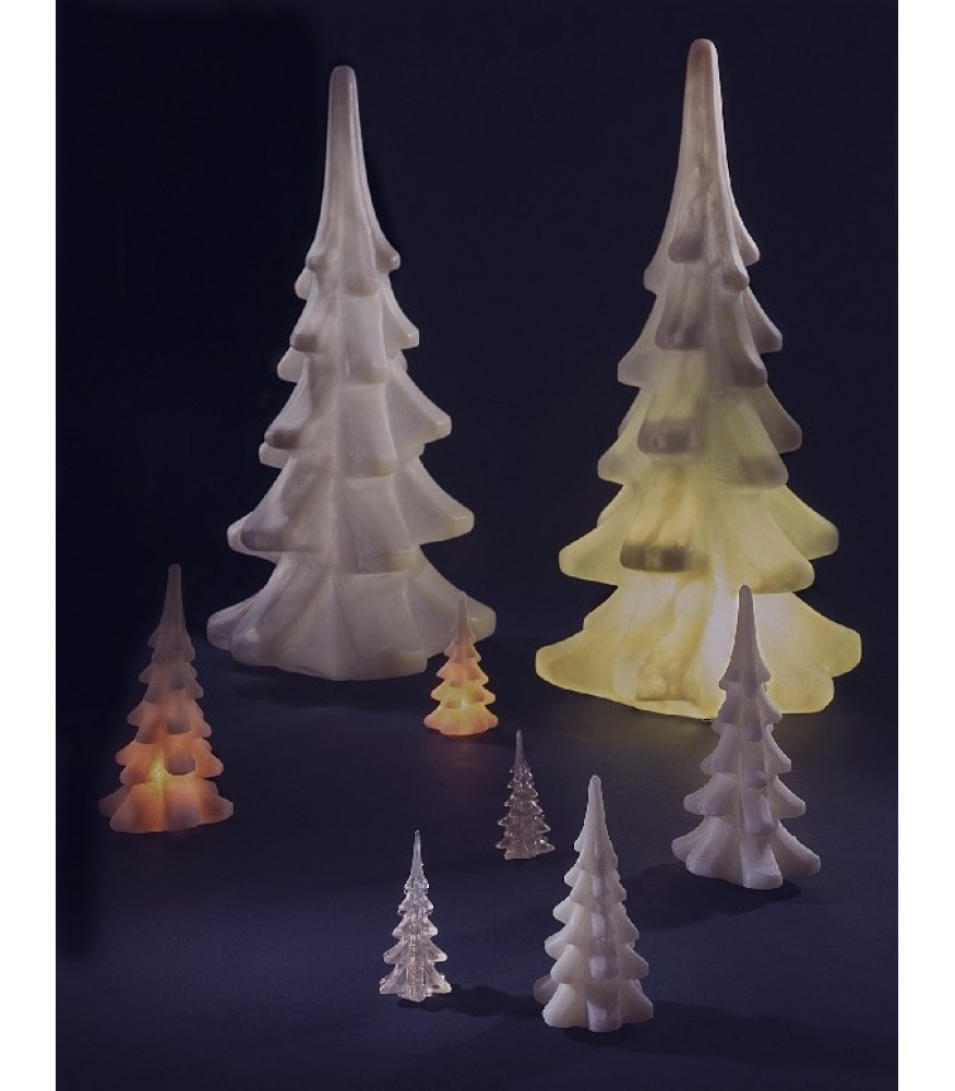 Translucent Fiberglass Tree All American Christmas Co