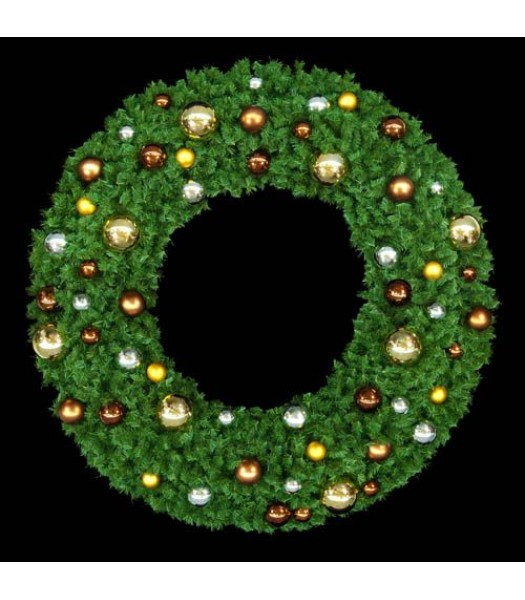 Large 3D Multi Ring Wreath