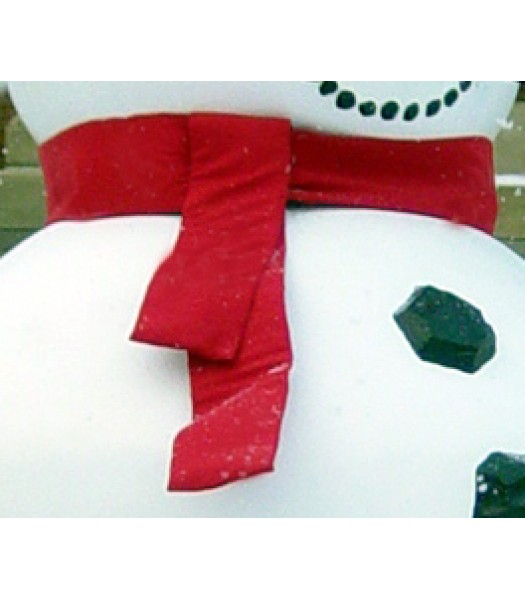 Red Snowman Scarf
